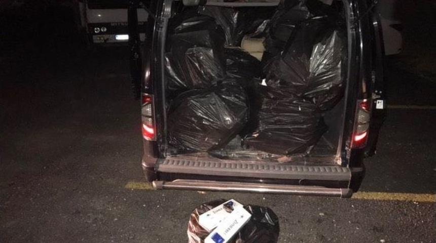 Van&rsquo;da 18 Bin Paket Ka&ccedil;ak Sigara Ele Ge&ccedil;irildi