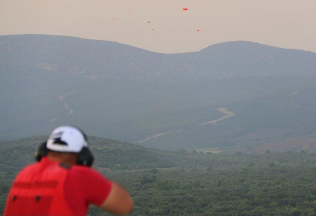 Saruhanlı&rsquo;da Şehit Aileleri Yararına Trap Atışı Yarışması D&uuml;zenlendi