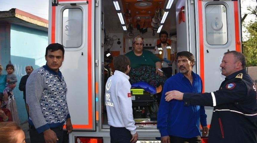 (&ouml;zel Haber) 250 Kiloya Ulaşan Kadın Hastaneden Evine İtfaiye Yardımıyla D&ouml;nd&uuml;