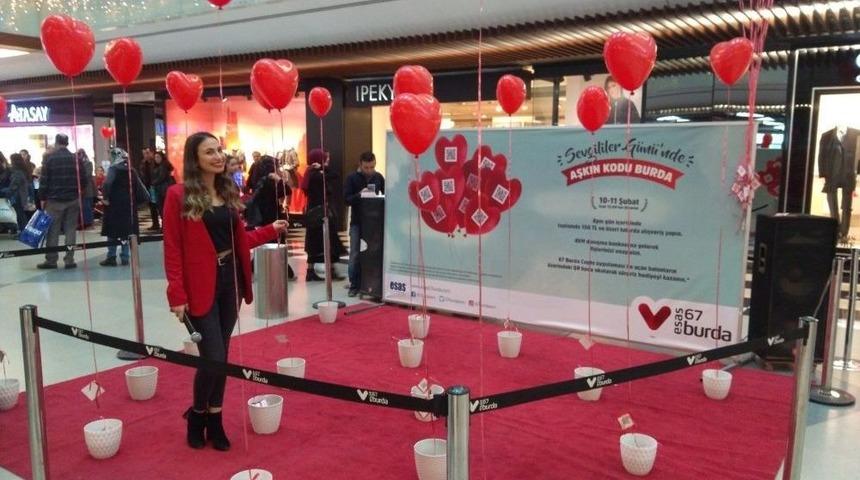 Sevgililer G&uuml;n&uuml;&rsquo;nde &lsquo;aşkın Kodu&rsquo; 67 Burda Avm&rsquo;de