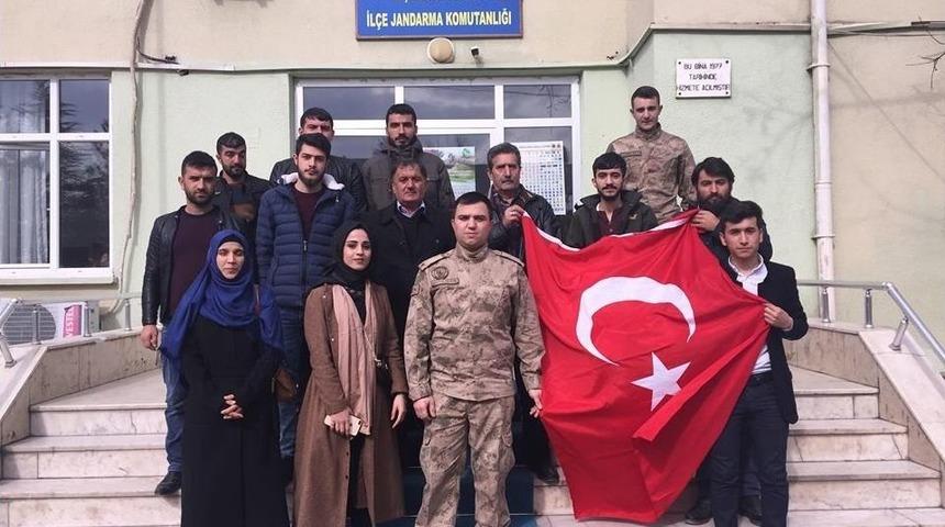 Ak&ccedil;adağ&rsquo;da Askere Moral Ziyareti