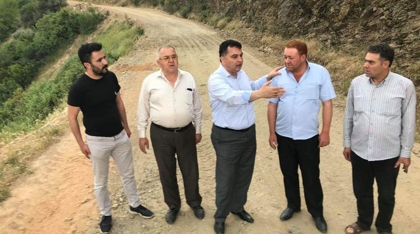 K&ouml;şk Belediyesi K&ouml;yl&uuml;lerin Yayla Yolu Sorununa El Attı