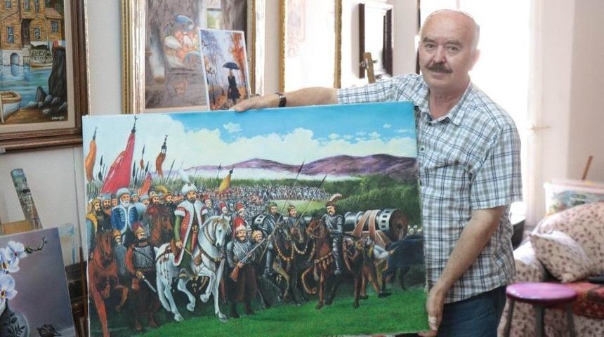 Kırşehirli Ressam Ziya Hacıoğlu: "sanatla Yetişen Bireyler Faydalı Bireyler Olur"