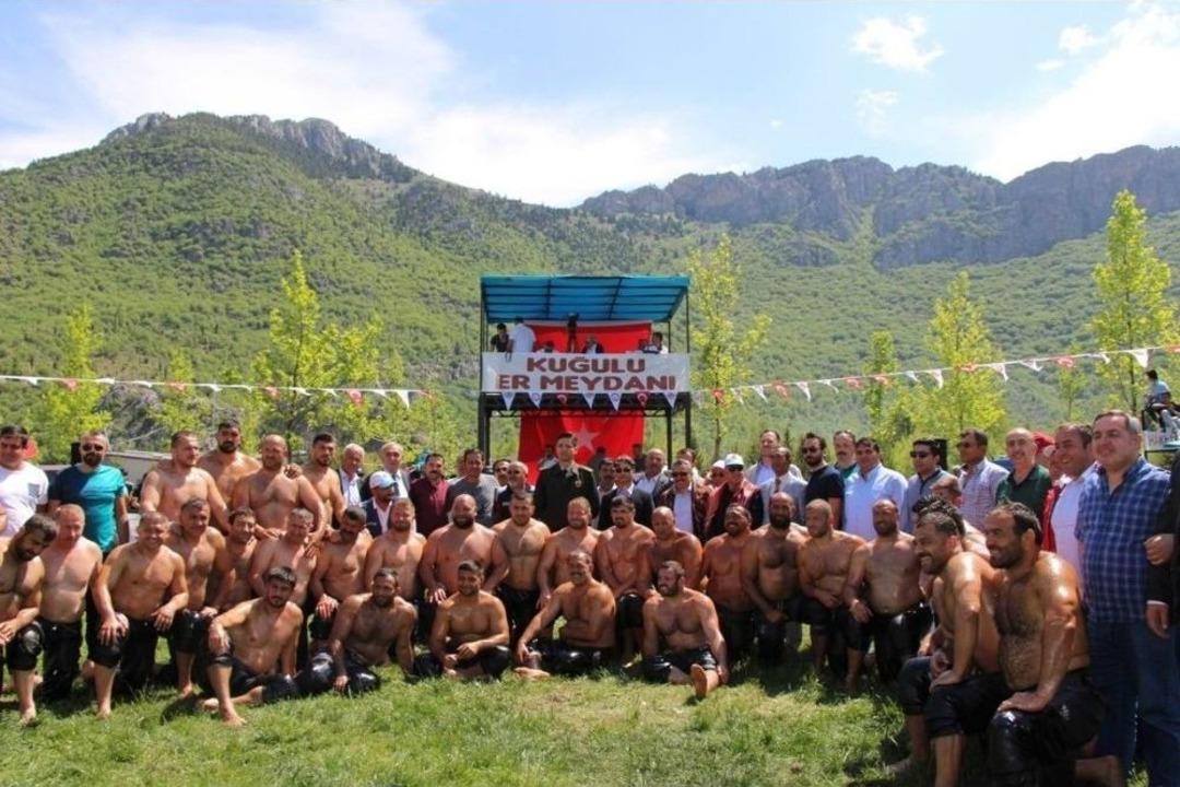 Seydişehir Yağlı G&uuml;reşleri Başpehlivanı İsmail Ko&ccedil; Oldu