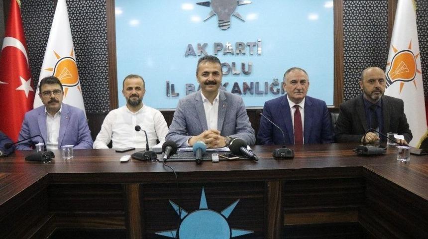 Ak Parti Bolu İl Başkanı Nurettin Doğanay Se&ccedil;im Neticelerini Değerlendirdi
