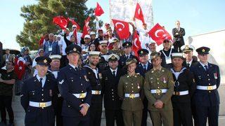 Çanakkale Şehidi Torunları Ve Anzak Torunları Çanakkale’de Buluştu
