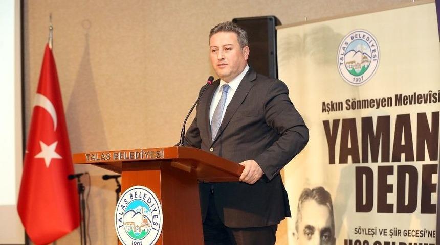 Talas&rsquo;ta Yaman Dede Anması Yapılacak