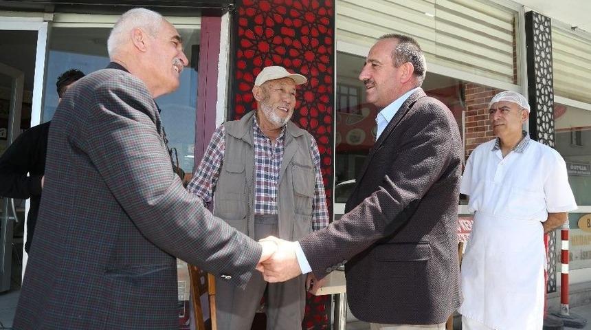 Başkan Duruay’dan Esnaflara "konya Yolu" Ziyareti