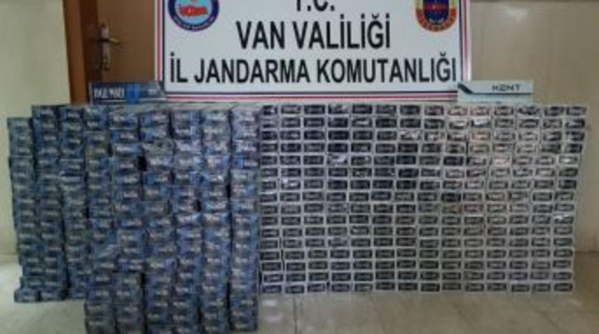 Jandarmadan Ka&ccedil;ak Sigara Operasyonu
