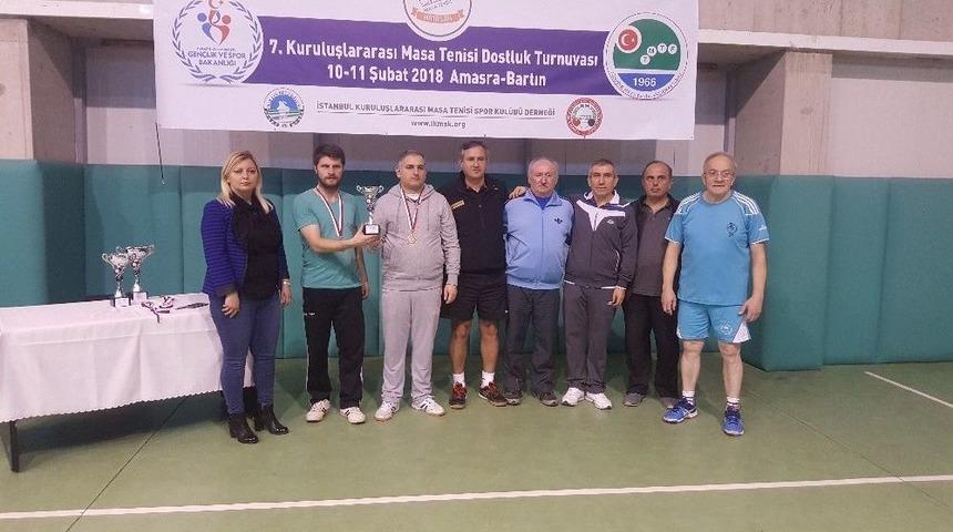 Pazaryeri Ekibi Masa Tenisinde 3.&rsquo;l&uuml;k Kupası Kazandılar