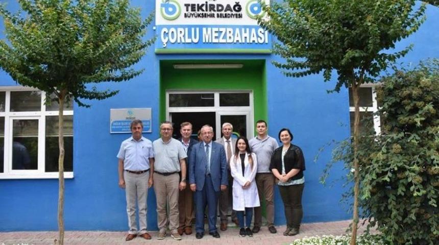 Başkan Albayrak Çorlu’da Büyükşehir Belediyesi Şube Müdürlüklerini Ziyaret Etti