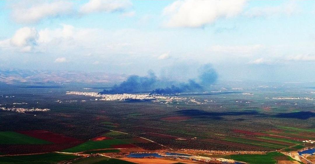 Ter&ouml;ristlerin Siha&rsquo;lardan Gizlenme Taktiği Havadan G&ouml;r&uuml;nt&uuml;lendi