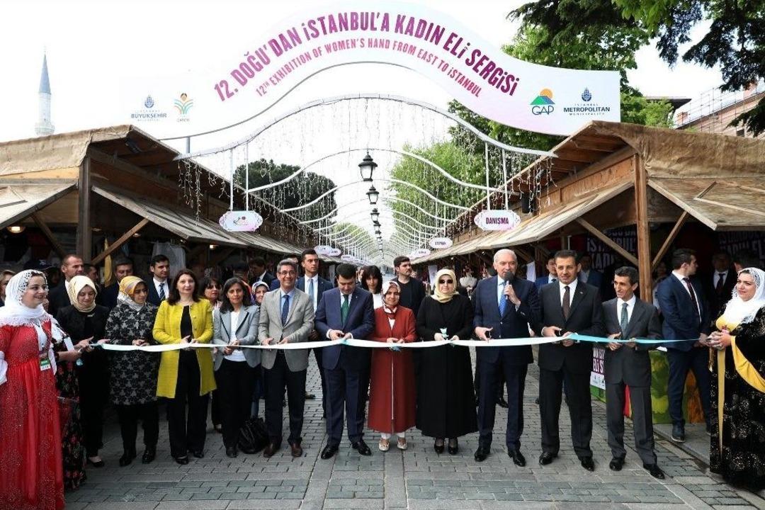Doğulu Kadınların El Emeği &Uuml;r&uuml;nleri Sultanahmet&rsquo;te Satışa Sunuldu