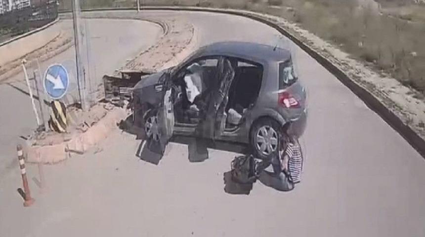 Kahraman Şof&ouml;r Yaralı Bebek Ve Annesini Hastaneye Yetiştirdi