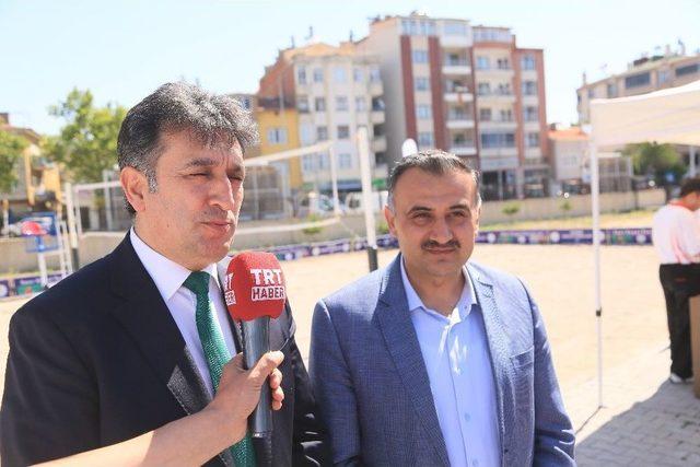 Develi’de Plaj Voleybolu Turnuvası Başladı