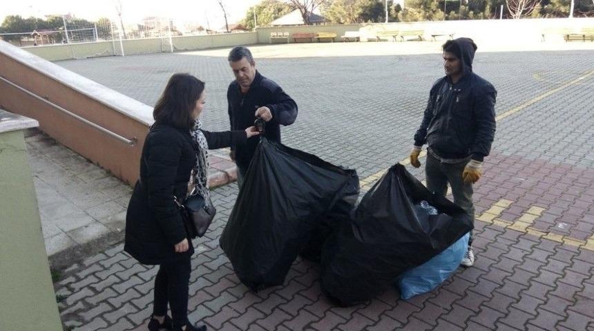 113 Kilo Ambalaj Atığı Topladılar