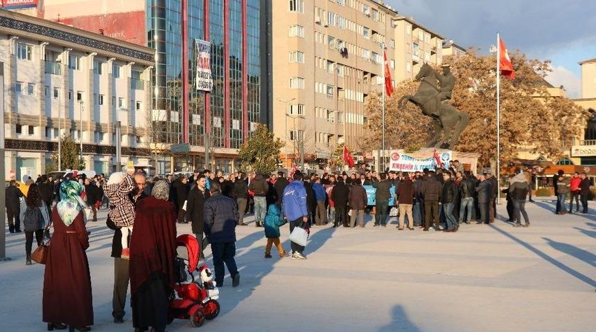 T&uuml;rkiye Kamu-sen Kırşehir Temsilciliğinden Afrin Operasyonuna Destek