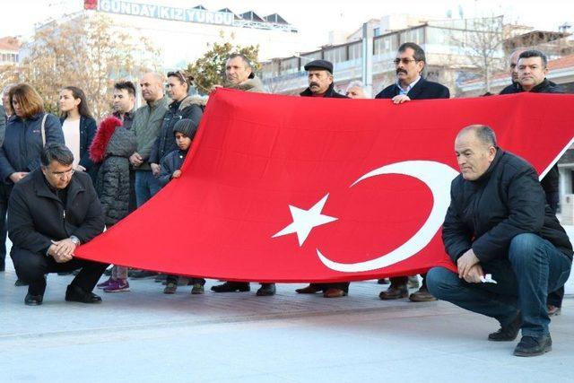 Türkiye Kamu-sen Kırşehir Temsilciliğinden Afrin Operasyonuna Destek