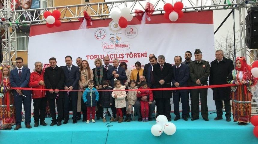 &Ccedil;anakkale&rsquo;de Kızılay Anaokulu A&ccedil;ıldı