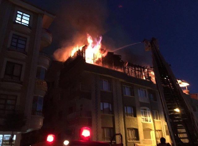 Başkent’te Korkutan Yangın 1