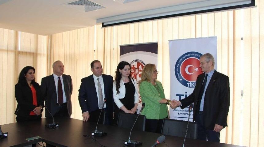 Tika&rsquo;dan G&uuml;rcistan&rsquo;da Gazi İşleri Genel M&uuml;d&uuml;rl&uuml;ğ&uuml;ne Teknik Alt Yapı Desteği