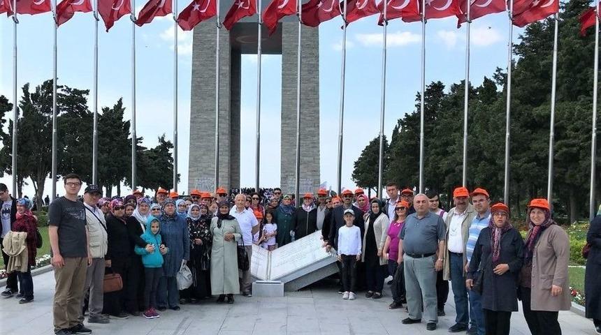&Ccedil;an Belediyesi Geleneksel Şehitlik Ziyaretleri Tamamlandı