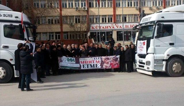 Kütahyalılardan Suriyeli Savaş Mağdurlarına Yardım 1