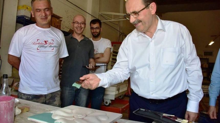 Başkan Şahin: “onlar Şehrimizi Güzelleştiriyorlar”