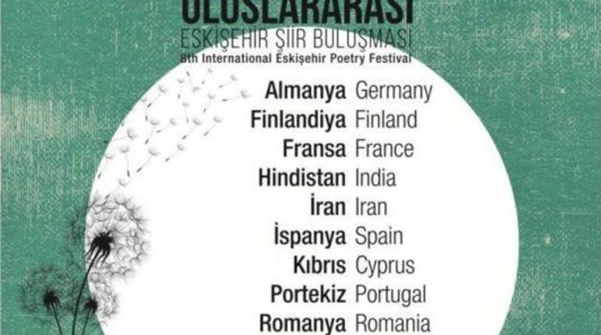 8. Uluslararası Eskişehir Şiir Buluşması Başlıyor