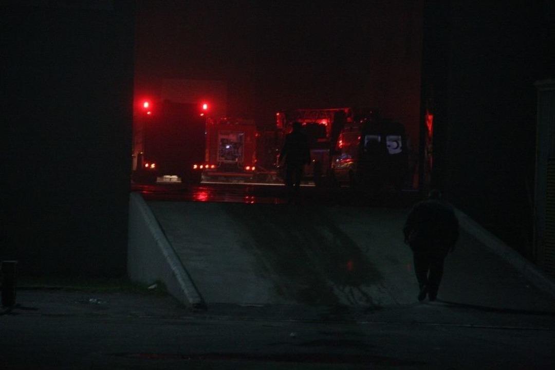 Boat Show&rsquo;un Olduğu Fuar Alanında Yangın