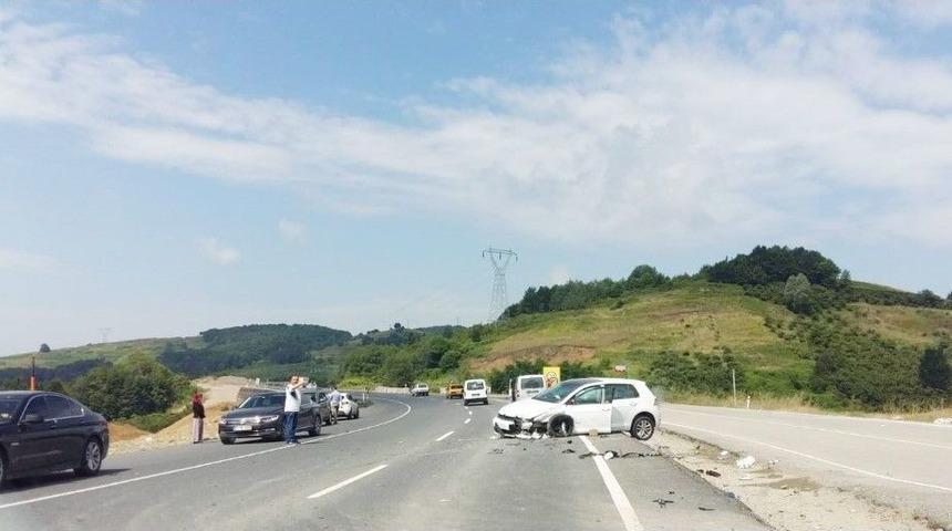 Zonguldak&rsquo;ta Trafik Kazası: 4 Yaralı