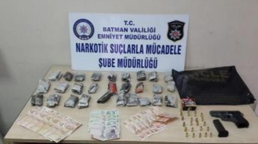 Batman’da Satışa Hazır Uyuşturucu Ele Geçirildi