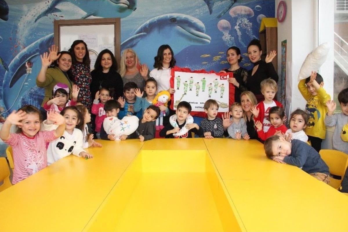 (&ouml;zel Haber) Minik Kalplerden Afrin&rsquo;deki Asker Abilerine Hediye