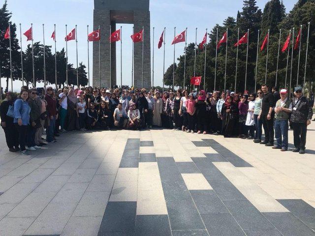 Şehzadeler’de Yaşayan 2018 Kadın Çanakkale’yi Gezdi