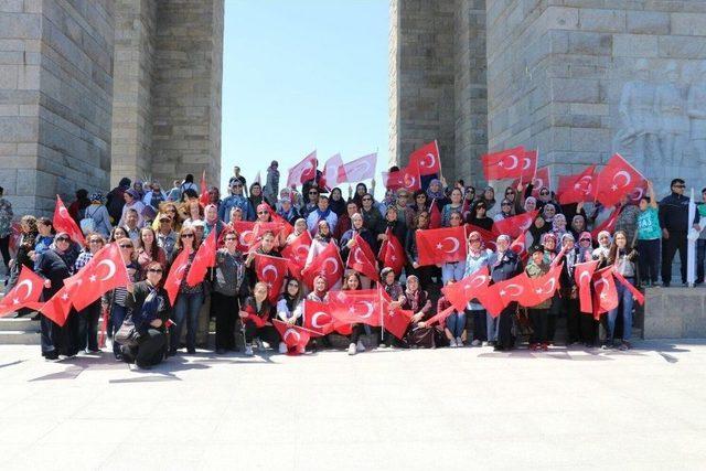 Şehzadeler’de Yaşayan 2018 Kadın Çanakkale’yi Gezdi