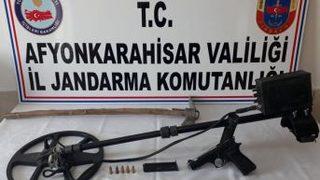 Kaçak Kazı Yapan Bir Kişi Suçüstü Yakalandı