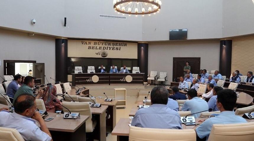 Van B&uuml;y&uuml;kşehir Zabıta Dairesi İstişare Toplantısı Yaptı