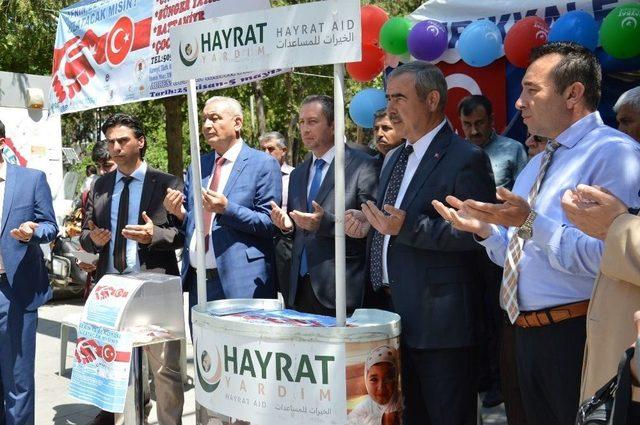 Çaykara: “yardımlaşmanın En İyi Örneklerini Türkler Gösterdi”