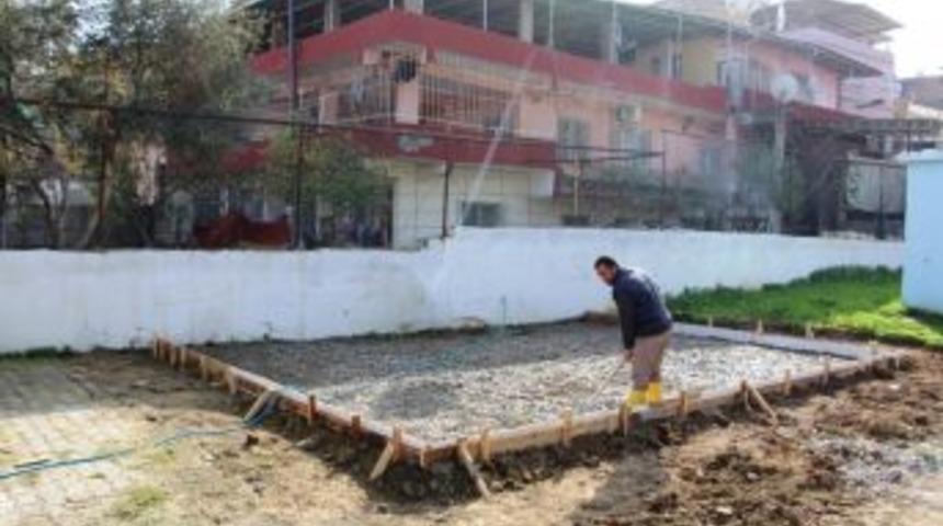 İskenderun Barıştepe&rsquo;ye Yeni Muhtarlık Binası Yapılıyor