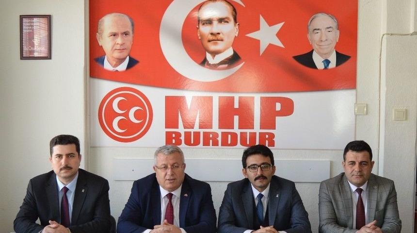 Ak Parti&rsquo;den Mhp&rsquo;ye Ziyaret