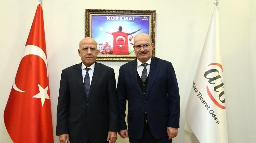 Tacikistan B&uuml;y&uuml;kel&ccedil;isi Rajabiyon&rsquo;dan Ato&rsquo;ya Ziyaret