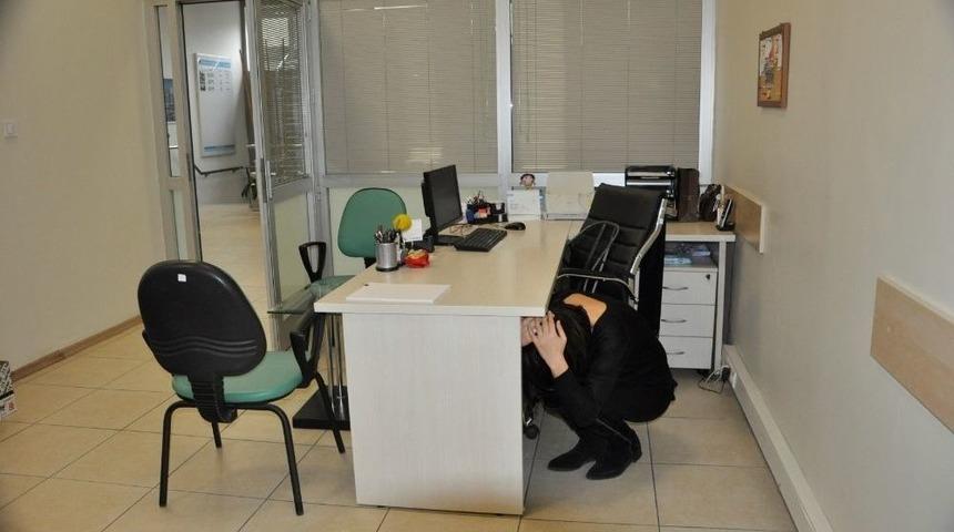 Kent Konut&rsquo;ta Deprem Tatbikatı Yapıldı