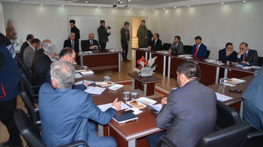 Bafra’da İlçe Müftüleri Toplantısı Yapıldı