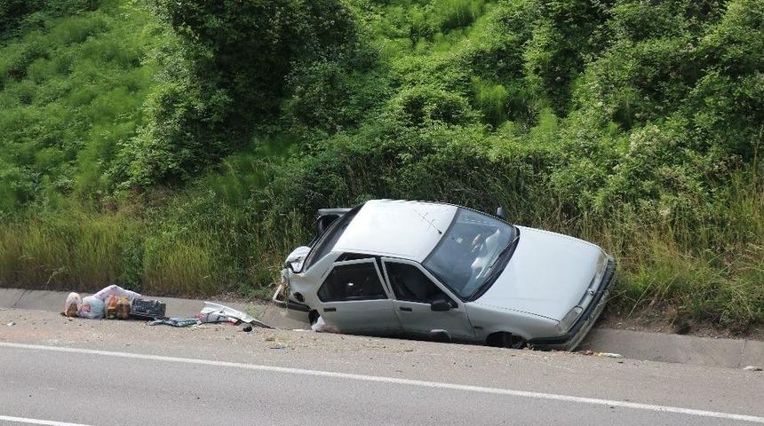 Bolu’da Trafik Kazası: 2 Yaralı