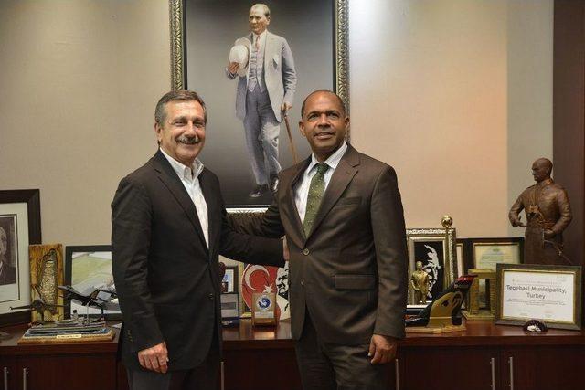 Başkan Ataç, Küba Büyükelçisi Nunez’i Ağırladı