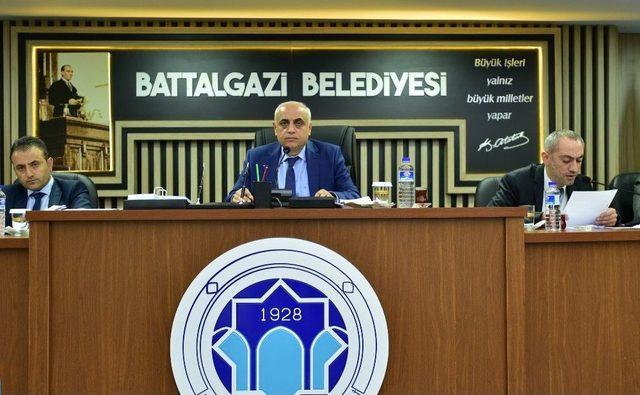 Battalgazi Belediye Meclisi Toplandı