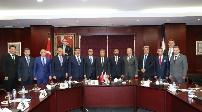Gto Y&ouml;netimi Ve Meclis Başkanlık Divanına Ziyaretler Devam Ediyor