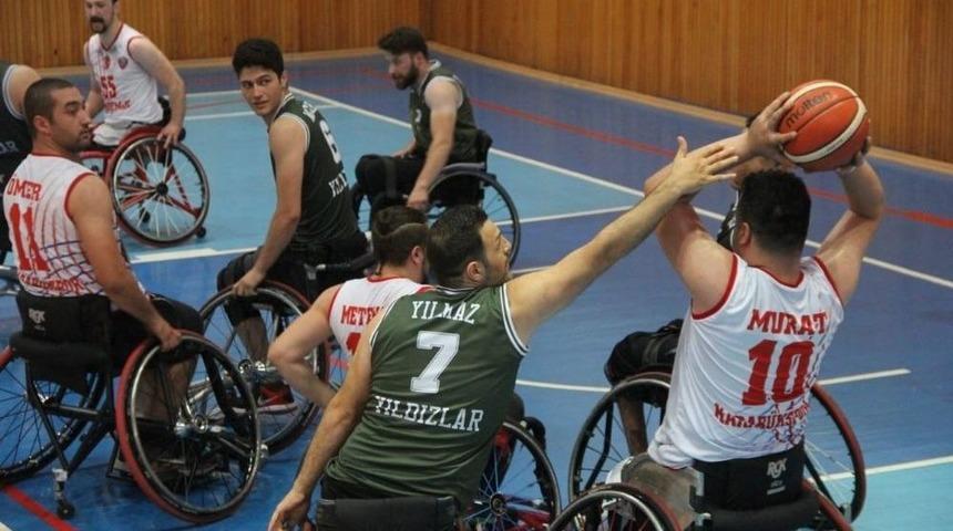 Tekerlekli Sandalye Basketbol Takımı D&ouml;rd&uuml;nc&uuml; Tamamladı