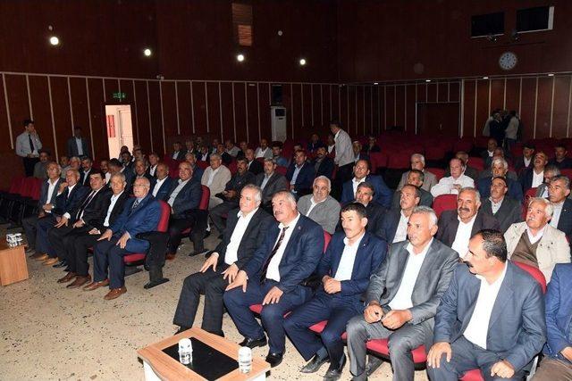 Merkez Köylere Hizmet Götürme Birliği Encümen Seçimleri Yapıldı