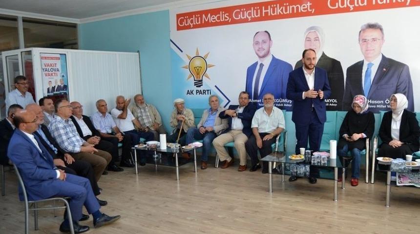 Yeni Vekillerden Teşekk&uuml;r Ziyareti